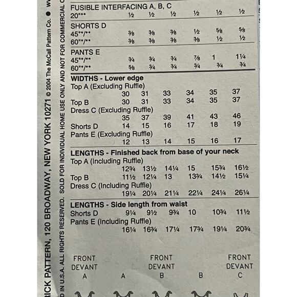 Butterick 4173 pattern toddler girls dress  top shorts pants size 1 2 3 - Picture 4 of 7